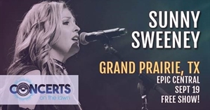 Concerts On The Lawn - Sunny Sweeney - Grand Prairie, TX 75052